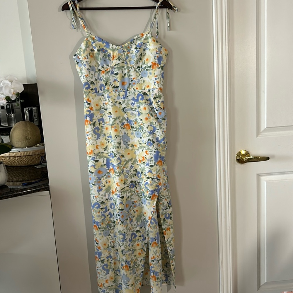 Beautiful corset floral, sundress size medium